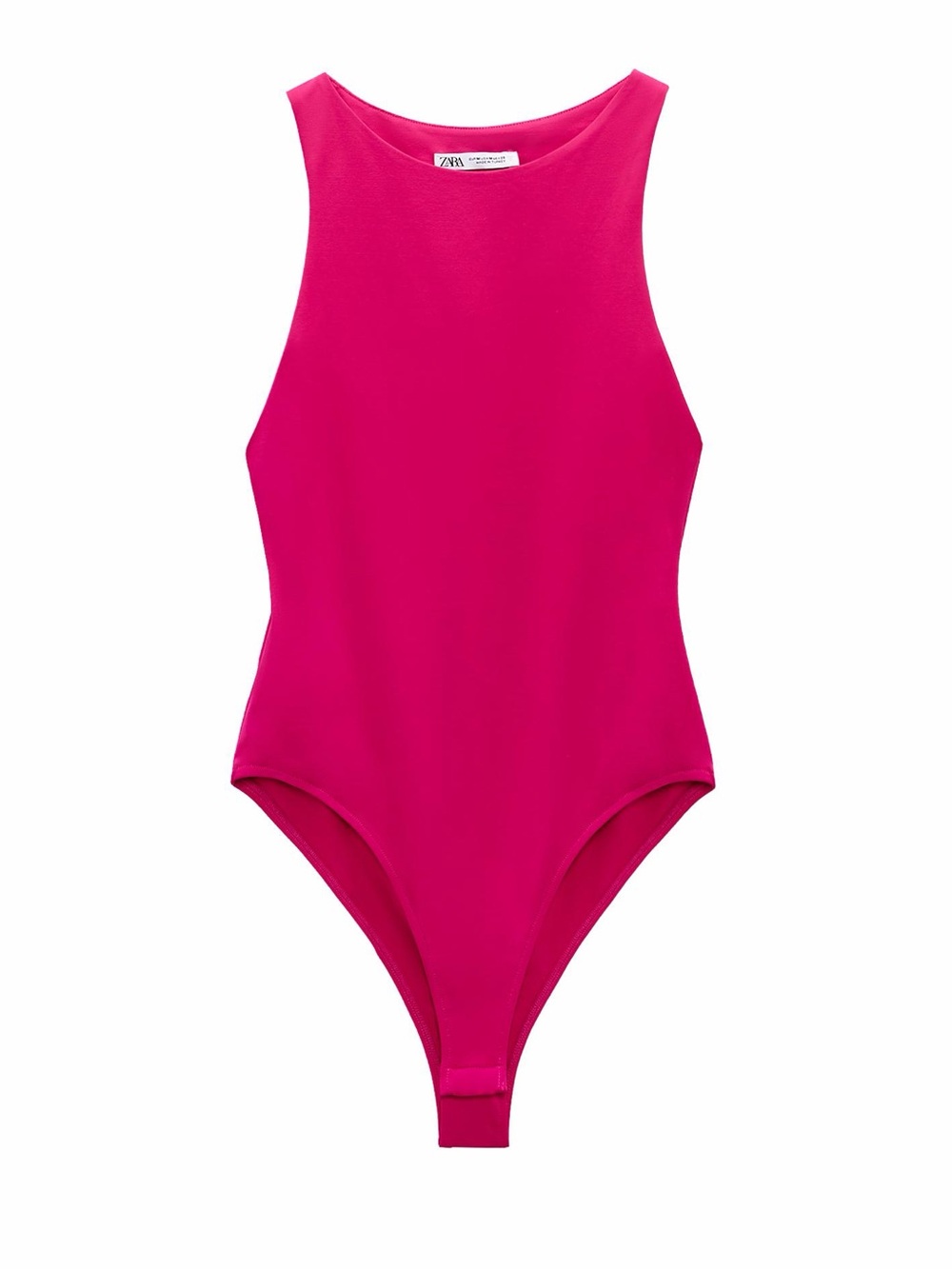 Zara Tank Pink Bodysuit Size Medium